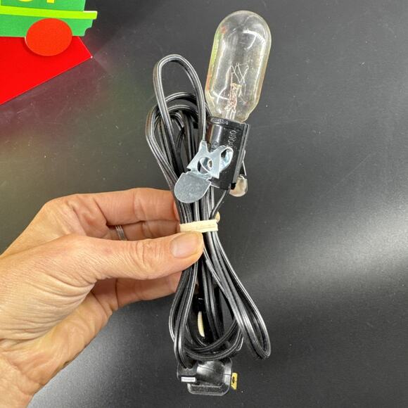 Vintage Paper Lightworks Paper Kids Room Fun Light Lamp Clown Duck Bear Train - Picture 4 of 16